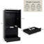 Modern 2 Door 3 Drawer Mirrored Wardrobe for Bedroom Storage & Organisation-1161397145