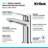 Indy Single Hole Bathroom Faucet