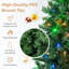 Arbre de Noël vert 7 pi avec 350 lumières DEL 7 pi