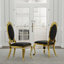 Ensemble de table de salle à manger de luxe 5 pièces avec 4 chaises en cuir-982980508-982980506-982980504