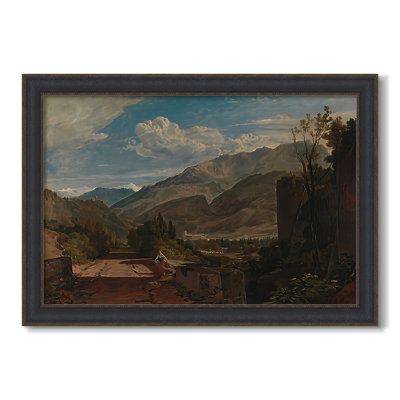 Bonneville, Savoy, 1803-J.M.W. Turner-Custom Framed Canvas