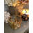 Hexagonal Mirrored All-Natural Agate Stone Glass Jewellery Box