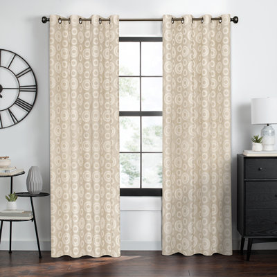 Semi Sheer Curtain Single Panel