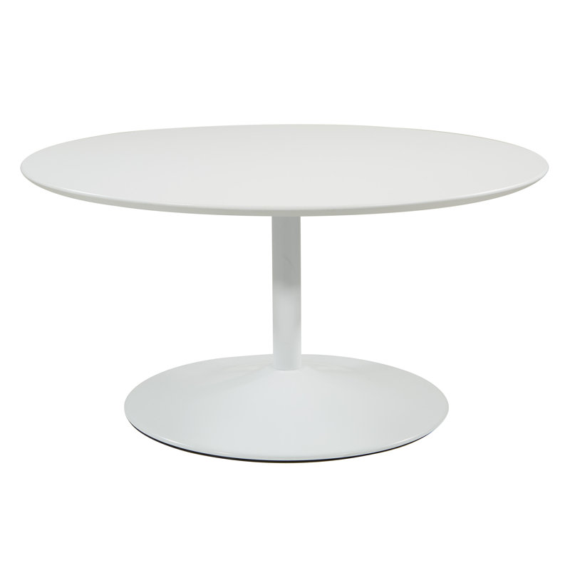 Table basse Mielke, Blanc