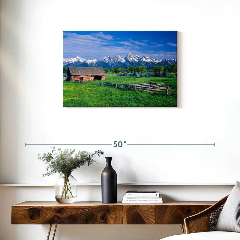 Alvord Green Field à Grand Teton, H 20 po x l 30 po