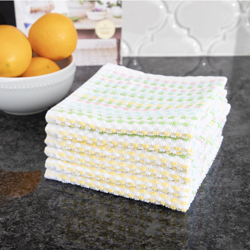 RITZ Cotton Pebble Bar Mop Cloths, Spring
