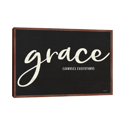 Grace 1 Piece Wall Art on Canvas