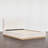 Modern Boucle Upholstered Headboard  Platform Bed-561278339-561278338