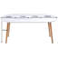 Table extensible, table de salle à manger, table de bureau, table basse, pieds en bois-797637265-797637268