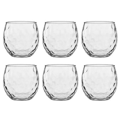 Ensemble de 6 verres Chill Roly Stemless New, transparent, transparent