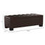 Banc de rangement en similicuir Helki-285706699