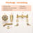 Wall Mounted Shower System With Tub Spout Double Handle Shower Faucet Set Brass Shower Trim Kit With Rough-In Valve-113579703