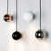 Luminaire sphère suspendu 1 lumières simple Boule