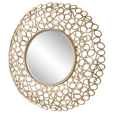 Metal Round Wall Mirror
