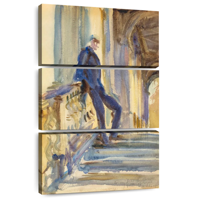 Leisha Sir Neville Wilkinson chez Wilton House, H 38 po x l 24 po