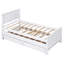 Lit plateforme avec lit gigogne et tiroirs-565101533