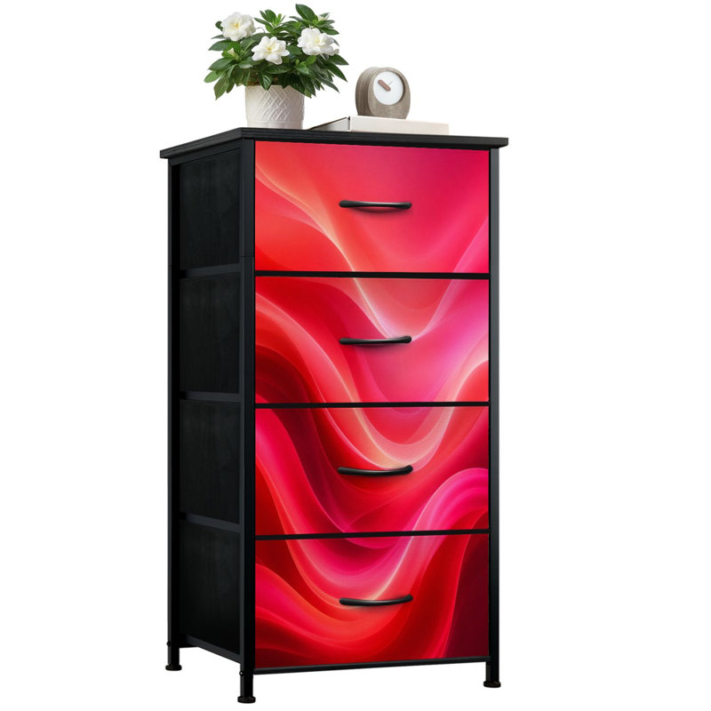 Commode de rangement verticale 4 tiroirs