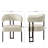 Haskett Upholstered Dining Armchair with metal legs-113257062
