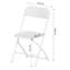 Ensemble de chaises pliantes en métal Marwo
