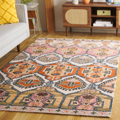 Tapis en laine touffeté à la main Atreyus