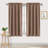 2 Panels Blackout Curtains – Thermal Insulated, Energy Saving & Noise Reducing Bedroom and Living Room Curtains, Set of 2 Rod Pocket Curtain Panels-1276130842-1276130844