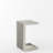 Silver Aluminum Outdoor Side Table - Modern For Balconies & Functional Design