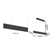 Luminaire suspendu linéaire noir Priston