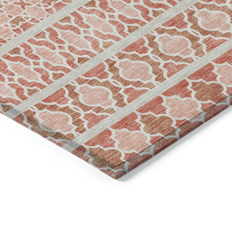 HomeRoots Rectangle Machine Woven Area Rug