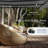 Semi-Cassette Motorized Patio Awning with LED Lights - Moroccan Collection -97884000-97883997
