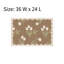 Paillasson blanc 24L x 36W