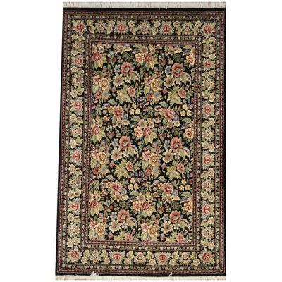 Wool Floral Indoor Rug