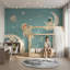 Papier peint espace Astronauts Moon-91104489-91104494