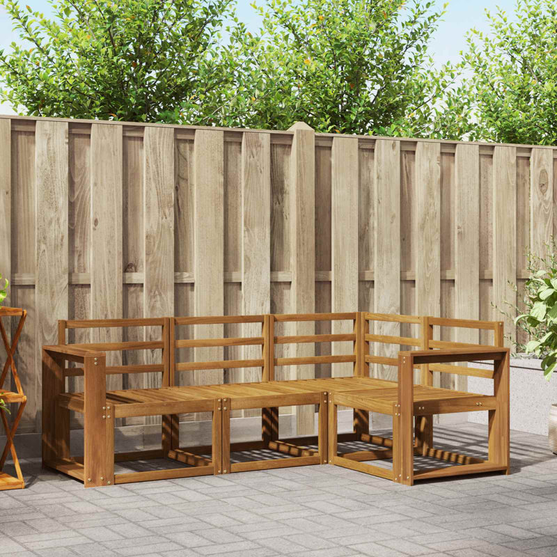 191.5cm Wide Patio Sectional Set