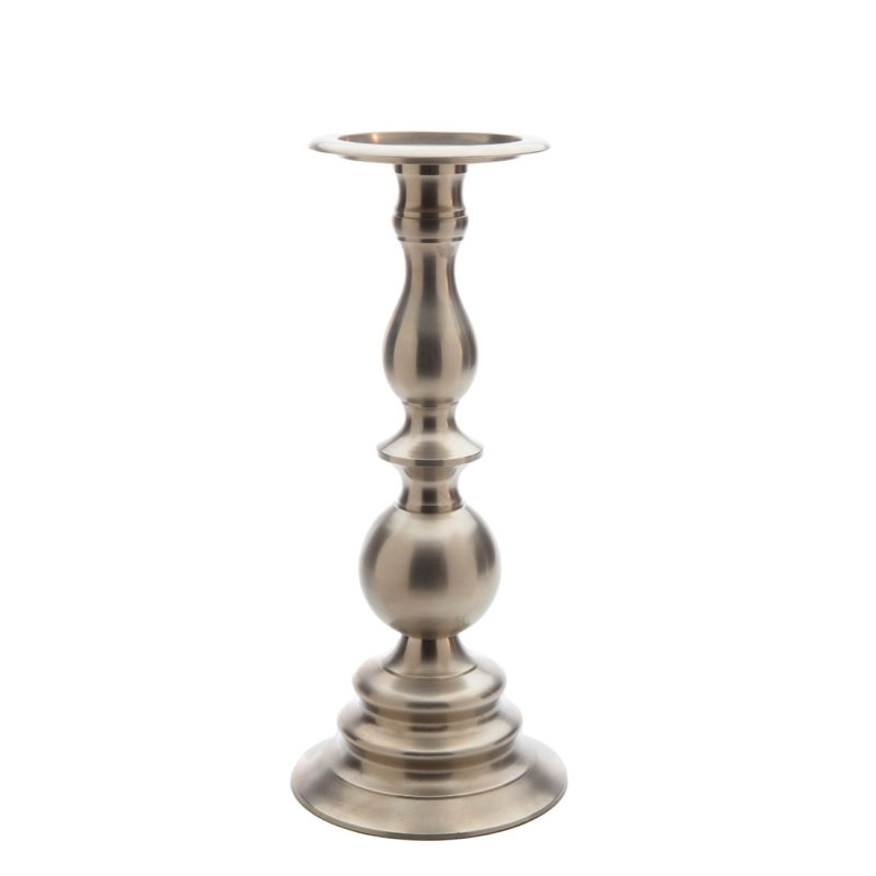 12.25'' H Brass Tabletop Candlestick