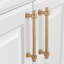 Paquet de 10 poignées d'armoire de cuisine bronze champagne 5 pouces Poignées d'armoire de cuisine Poignées d'armoire de cuisine