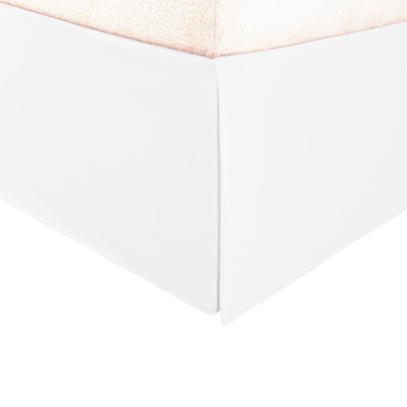 Klein Tailored Bed Skirt, White, Queen