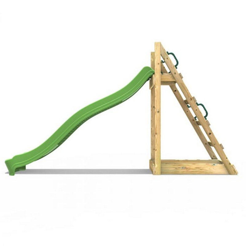 Rebo Indoor Wave Slide, Light Green
