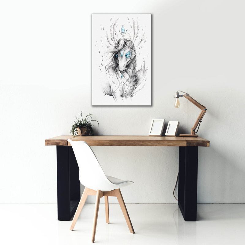«Bartolomea Sea Horse» par JoJoes Art, H 40 po x l 26 po x P 1,5 po
