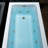 60" X 30" Alcove Acrylic Rectangular Whirlpool Heated Jetted Tub In White With Drain and Overflow-108486560-101364531