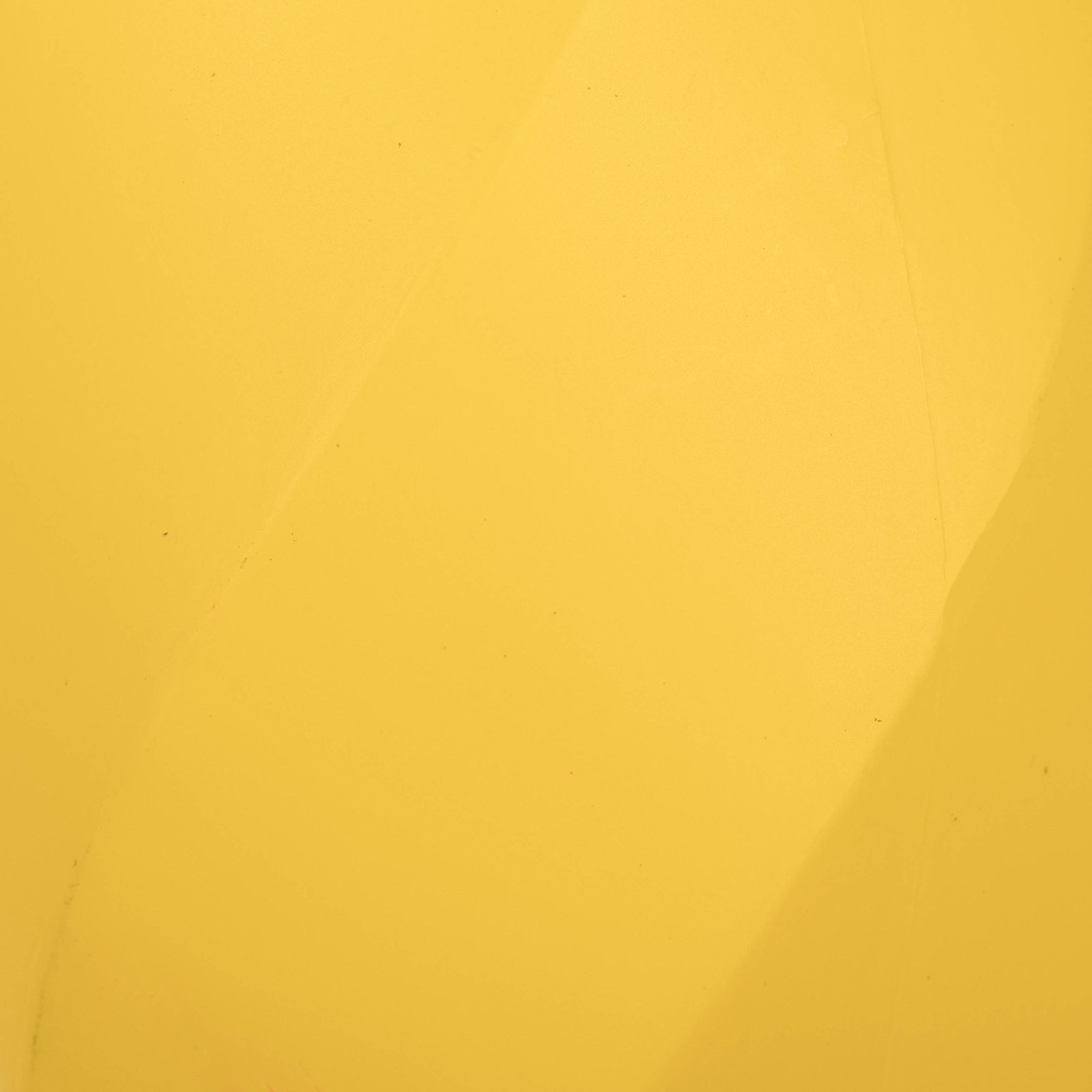 8" Swirl Finial Ornament, Matte Yellow