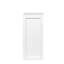Armoire blanche pour présenter les verres à vin et les décorations de la salle à manger modulaire - Version pour accessoires de magasin