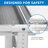 Mount-It! Height Adjustable Desk for Kids, Children's Workstation with Tilting Desktop and Drawer