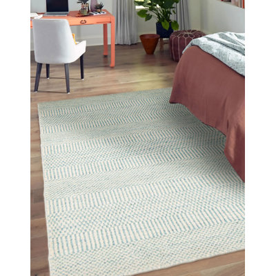 Tapis bleu perle 2 pi 0 po x 3 pi 0 po