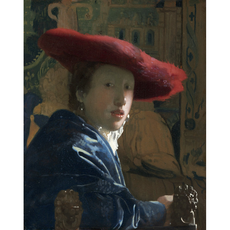 Johannes Vermeer - Wrapped Canvas Print, 101cm H x 77cm W