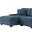 Milbrey 3-Piece Corduroy Modular Sectional with Loose Back-638525514-640565355