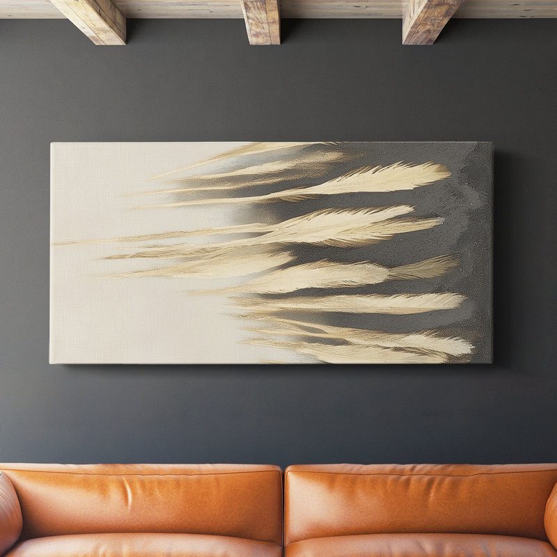 Toile tendue abstraite 8 # C-Gallery, H 24 po x l 48 po