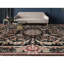 High-Quality Hand-Knotted Black Area Rug