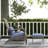 Patio Chair With , Construction - Outdoor In Gray. High-Back Style, , , For Garden, Deck, Backyard, Front Yard Poolside