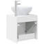 Single Bathroom Vanity with Ceramic Basin-1640404080