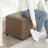 24" Faux Leather Storage Ottoman-1759433414